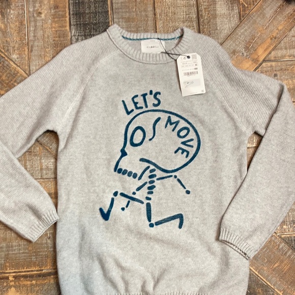 Zara Other - Zara Kids NWT “Let’s move” sweater. Size 13-14.